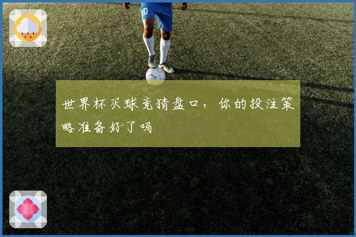 世界杯买球竞猜盘口，你的投注策略准备好了吗